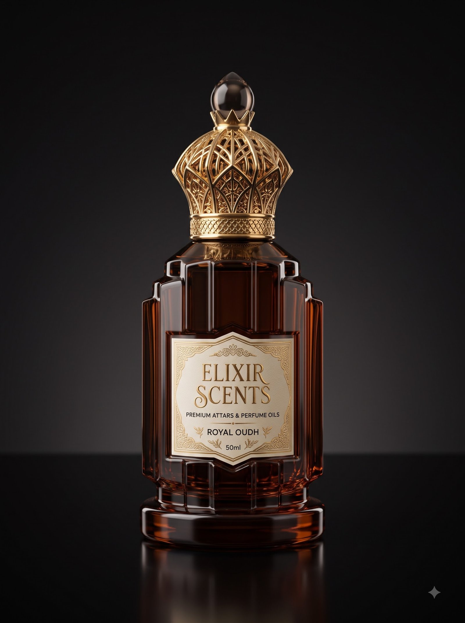 Rich alcohol-free heavy perfume oil